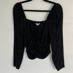 H&M Puff Sleeved Blouse